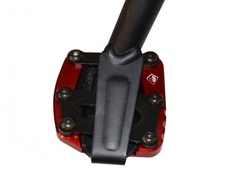 BAC03 - DUCABIKE Ducati Multistrada Enduro Kickstand Pad – Accessories in the Motoraider Motorcycle Aftermarket Accessories and Parts Online Shop