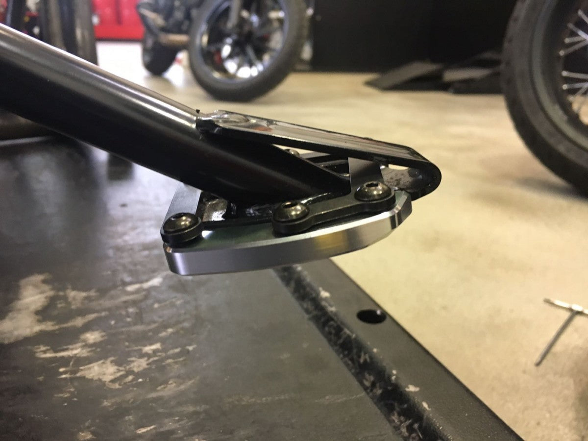 BAC02 - DUCABIKE Ducati Monster / Multistrada Kickstand Pad – Accessories in the Motoraider Motorcycle Aftermarket Accessories and Parts Online Shop