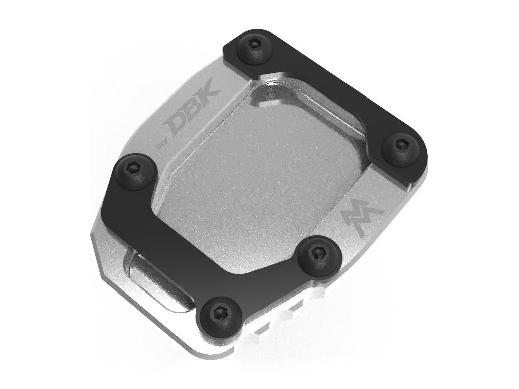 BAC07 - DBK Moto Morini Seiemezzo SCR / STR / X-Cape 650 (2021+) Increased Kickstand Support Base – Accessories in the Motoraider Motorcycle Aftermarket Accessories and Parts Online Shop