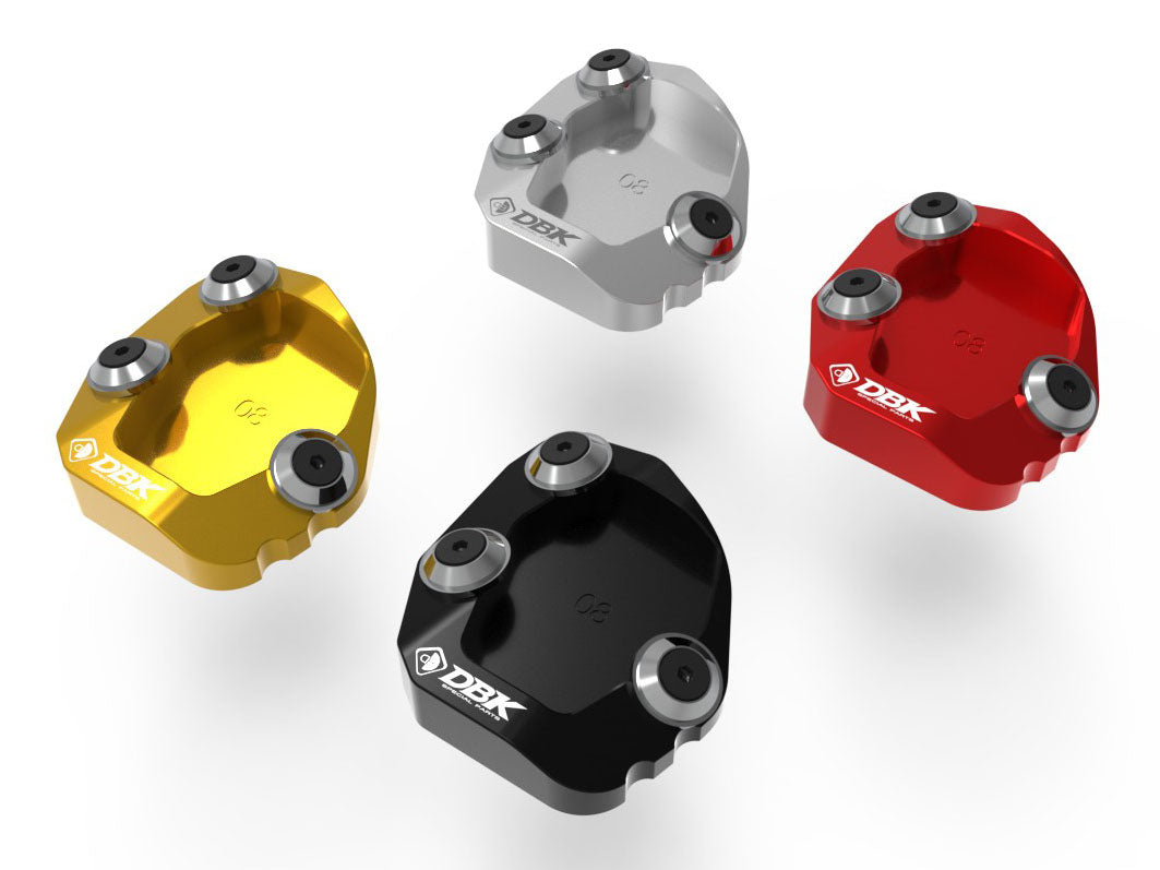 BAC08 - DBK Moto Guzzi V100 Mandello (2022+) Increased Kickstand Support Base – Accessories in the Motoraider Motorcycle Aftermarket Accessories and Parts Online Shop