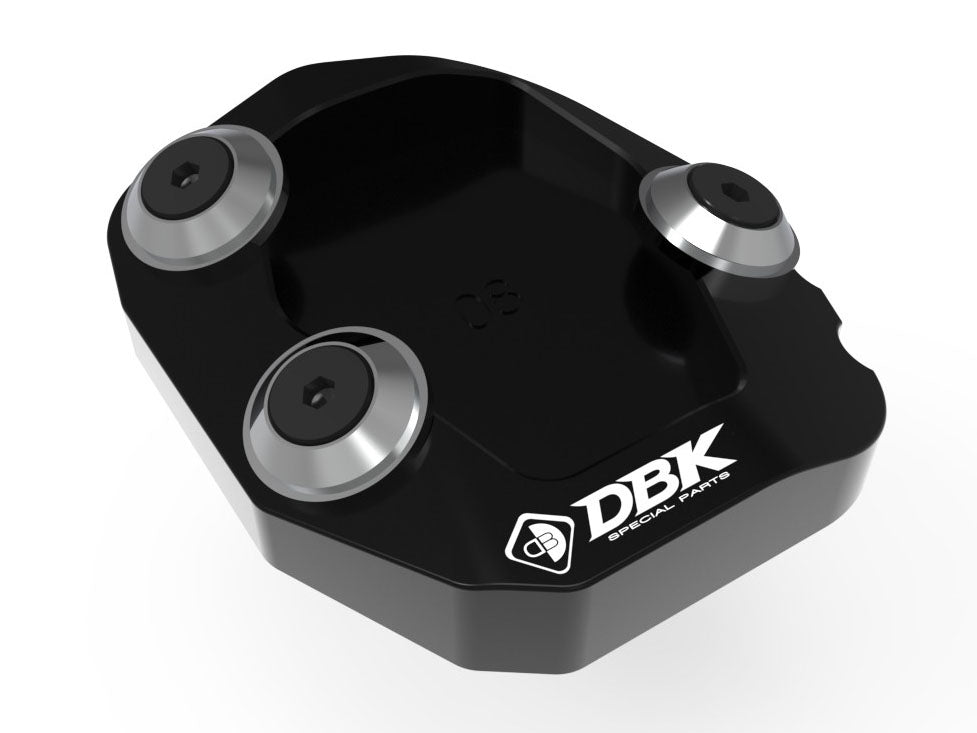 BAC08 - DBK Moto Guzzi V100 Mandello (2022+) Increased Kickstand Support Base – Accessories in the Motoraider Motorcycle Aftermarket Accessories and Parts Online Shop