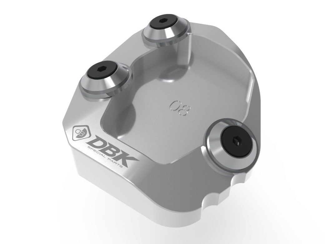 BAC08 - DBK Moto Guzzi V100 Mandello (2022+) Increased Kickstand Support Base – Accessories in the Motoraider Motorcycle Aftermarket Accessories and Parts Online Shop