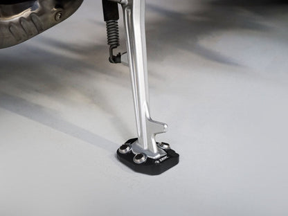 BAC08 - DBK Moto Guzzi V100 Mandello (2022+) Increased Kickstand Support Base – Accessories in the Motoraider Motorcycle Aftermarket Accessories and Parts Online Shop