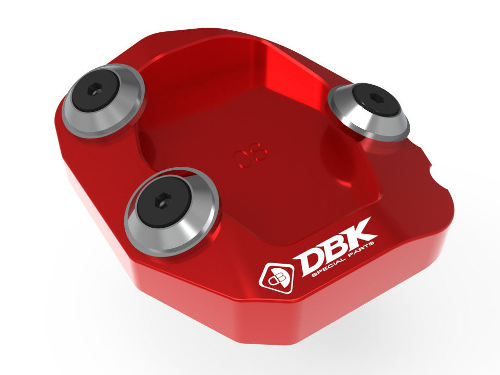 BAC08 - DBK Moto Guzzi V100 Mandello (2022+) Increased Kickstand Support Base – Accessories in the Motoraider Motorcycle Aftermarket Accessories and Parts Online Shop