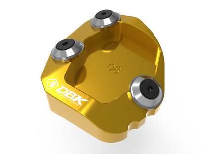 BAC08 - DBK Moto Guzzi V100 Mandello (2022+) Increased Kickstand Support Base – Accessories in the Motoraider Motorcycle Aftermarket Accessories and Parts Online Shop