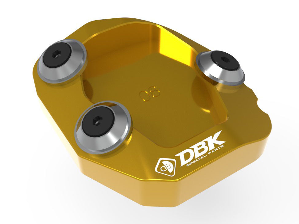 BAC08 - DBK Moto Guzzi V100 Mandello (2022+) Increased Kickstand Support Base – Accessories in the Motoraider Motorcycle Aftermarket Accessories and Parts Online Shop