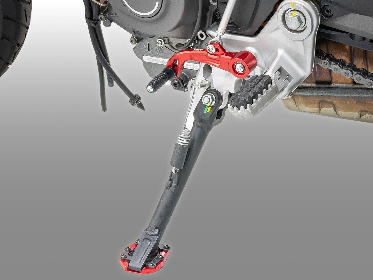 DBK DUCABIKE BAC11 Ducati Multistrada V2 / V2S (2025+) Enlarged Kickstand Pad – in the Motoraider Motorcycle Aftermarket Accessories and Parts Online Shop