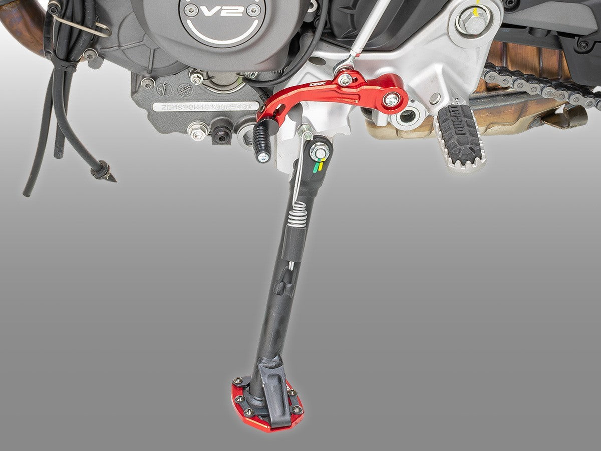 DBK DUCABIKE BAC11 Ducati Multistrada V2 / V2S (2025+) Enlarged Kickstand Pad – in the Motoraider Motorcycle Aftermarket Accessories and Parts Online Shop