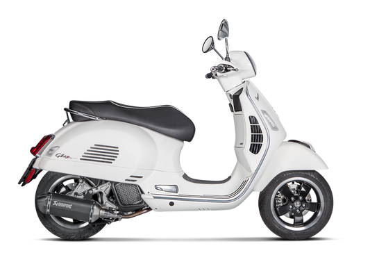AKRAPOVIC S-VE125SO1-HZBL Vespa GTS 125 / Super / Sport / Tech (2020+) Slip-On Exhaust (SS) – Accessories in the 2WheelsHero Motorcycle Aftermarket Accessories and Parts Online Shop