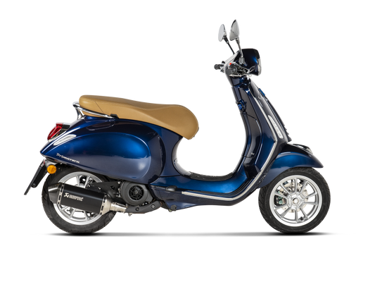AKRAPOVIC S-VE125SO3-HZBL Vespa Sprint 150ie 3V (2022+) Slip-On Exhaust (SS) – Accessories in the 2WheelsHero Motorcycle Aftermarket Accessories and Parts Online Shop