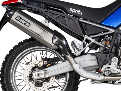 AKRAPOVIC S-A6SO1-HGJT Aprilia Tuareg 660 (2022+) Slip-on Exhaust (titanium) – Accessories in the 2WheelsHero Motorcycle Aftermarket Accessories and Parts Online Shop