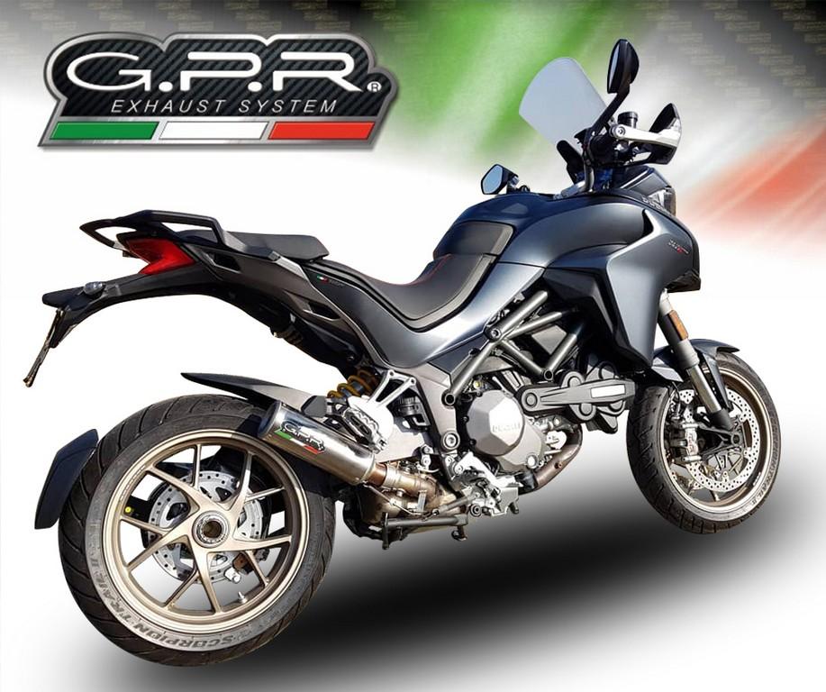 GPR Ducati Multistrada 1260 Slip-on Exhaust "M3 Inox" – Accessories in the 2WheelsHero Motorcycle Aftermarket Accessories and Parts Online Shop