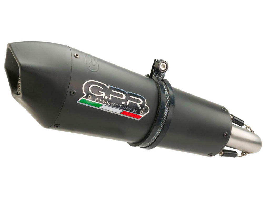 GPR Yamaha YZF-R6 (2017 – ) Slip-on Exhaust "GP Evo 4 Black Titanium" (EU homologated) – Accessories in the 2WheelsHero Motorcycle Aftermarket Accessories and Parts Online Shop