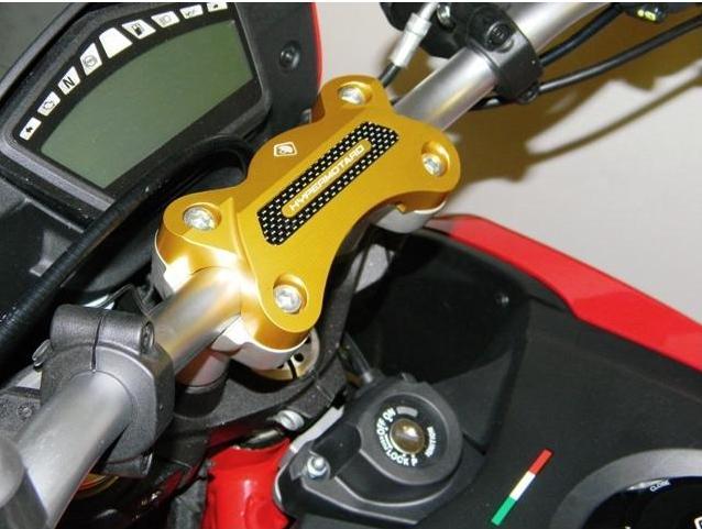 BM02 - DUCABIKE Ducati Hypermotard 821 / 939 Handlebar Clamp – Accessories in the Motoraider Motorcycle Aftermarket Accessories and Parts Online Shop