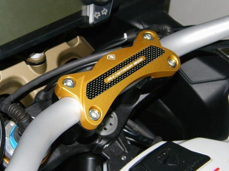 BM01 - DUCABIKE Ducati Multistrada 1200 (10/14) Handlebar Clamp – Accessories in the Motoraider Motorcycle Aftermarket Accessories and Parts Online Shop
