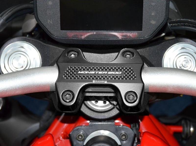 BM04 - DUCABIKE Ducati Monster 1200 Handlebar Clamp – Accessories in the Motoraider Motorcycle Aftermarket Accessories and Parts Online Shop