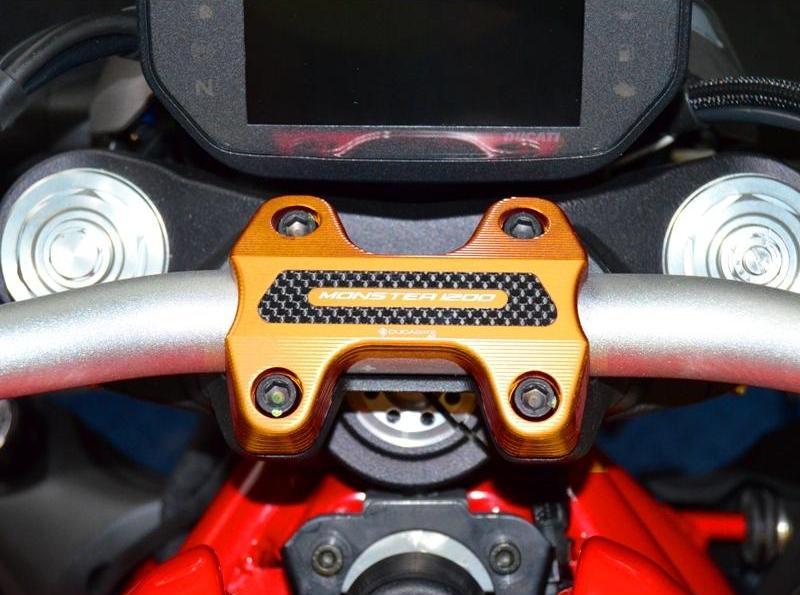BM04 - DUCABIKE Ducati Monster 1200 Handlebar Clamp – Accessories in the Motoraider Motorcycle Aftermarket Accessories and Parts Online Shop