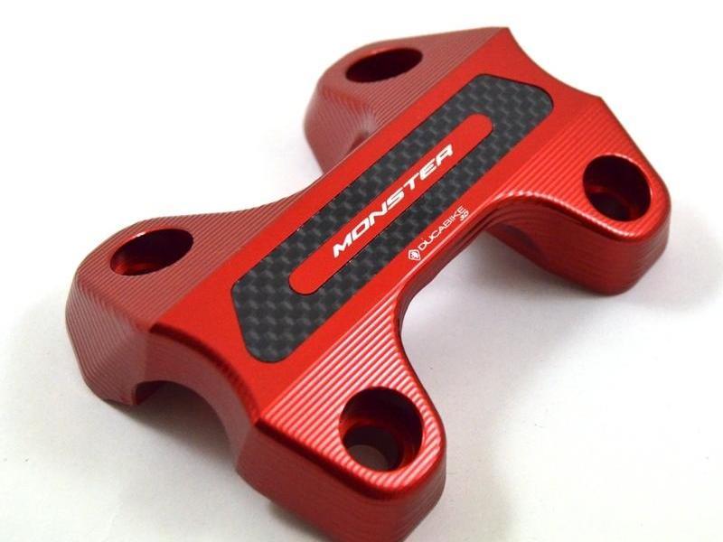 BM05 - DUCABIKE Ducati Monster 821/797 Handlebar Clamp – Accessories in the Motoraider Motorcycle Aftermarket Accessories and Parts Online Shop