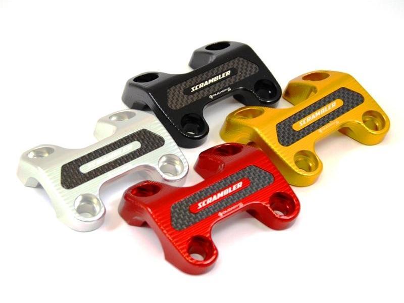 BM08 - DUCABIKE Ducati Scrambler Handlebar Clamp (22 mm) – Accessories in the Motoraider Motorcycle Aftermarket Accessories and Parts Online Shop