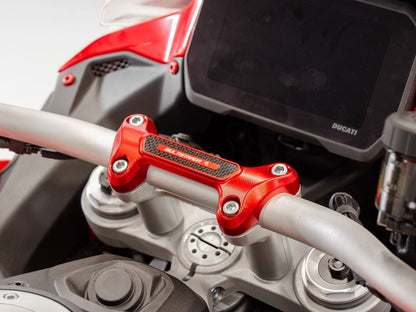 BM15 - DUCABIKE Ducati Multistrada V4 (2021+) Handlebar Clamp – Accessories in the Motoraider Motorcycle Aftermarket Accessories and Parts Online Shop