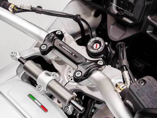 BM17 - DBK Ducati DesertX 937 (2022+) Handlebar Clamp – Accessories in the Motoraider Motorcycle Aftermarket Accessories and Parts Online Shop