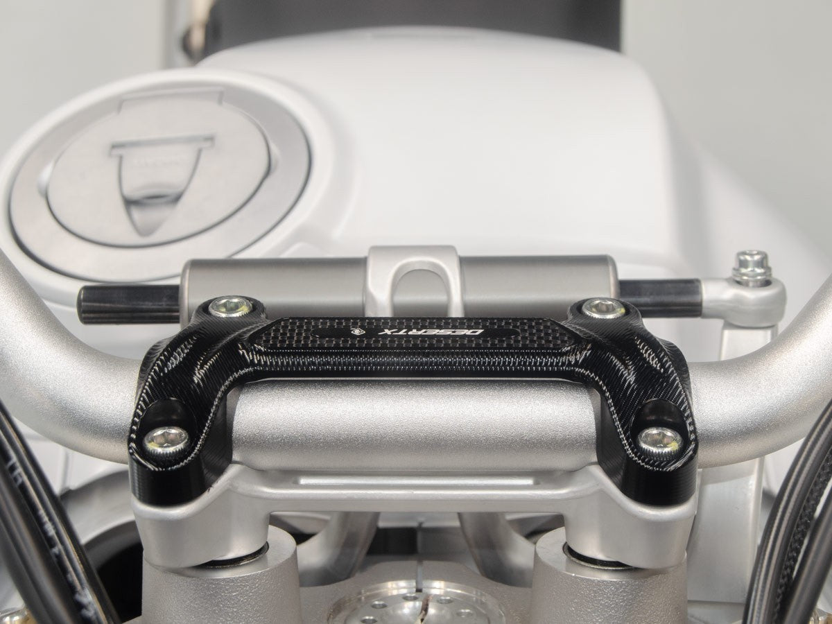 BM17 - DBK Ducati DesertX 937 (2022+) Handlebar Clamp – Accessories in the Motoraider Motorcycle Aftermarket Accessories and Parts Online Shop