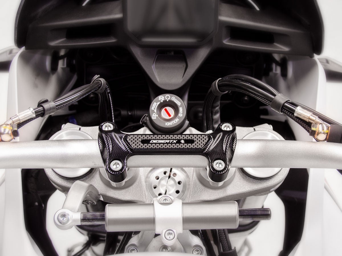 BM17 - DBK Ducati DesertX 937 (2022+) Handlebar Clamp – Accessories in the Motoraider Motorcycle Aftermarket Accessories and Parts Online Shop