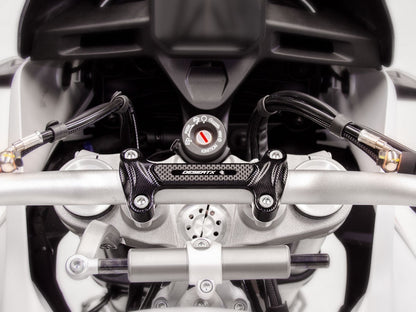 BM17 - DBK Ducati DesertX 937 (2022+) Handlebar Clamp – Accessories in the Motoraider Motorcycle Aftermarket Accessories and Parts Online Shop