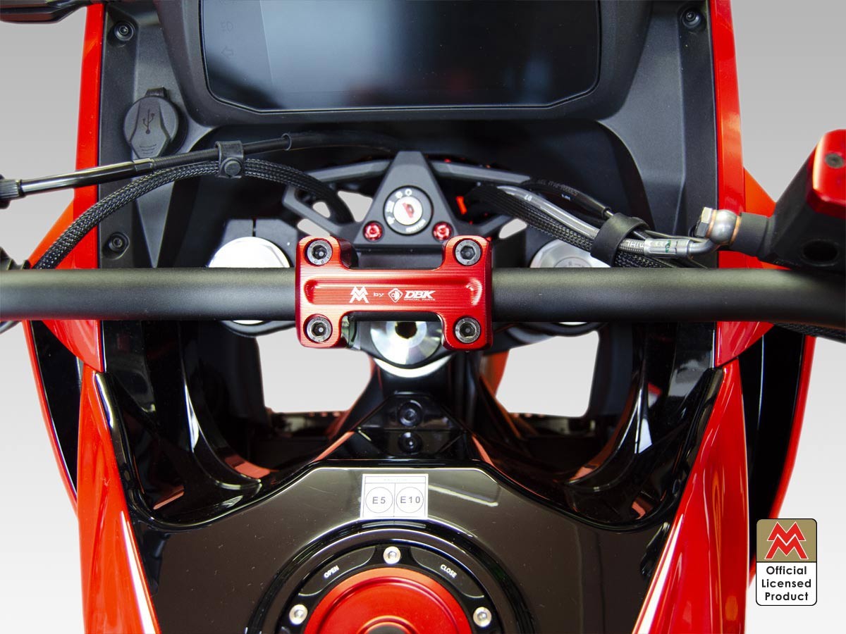 BM18 - DBK Moto Morini X-Cape 650 (2021+) Handlebar Clamp – Accessories in the Motoraider Motorcycle Aftermarket Accessories and Parts Online Shop
