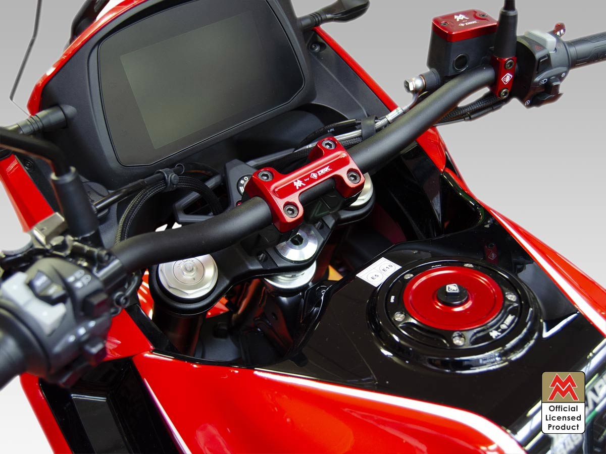 BM18 - DBK Moto Morini X-Cape 650 (2021+) Handlebar Clamp – Accessories in the Motoraider Motorcycle Aftermarket Accessories and Parts Online Shop