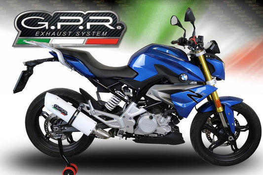 GPR BMW G310R / G310GS (16/21 Euro4) Full Exhaust System "Albus Evo 4" – Accessories in the 2WheelsHero Motorcycle Aftermarket Accessories and Parts Online Shop