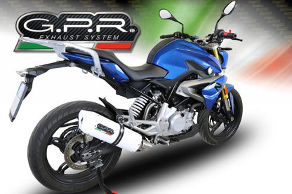 GPR BMW G310R / G310GS (16/21 Euro4) Full Exhaust System "Albus Evo 4" – Accessories in the 2WheelsHero Motorcycle Aftermarket Accessories and Parts Online Shop