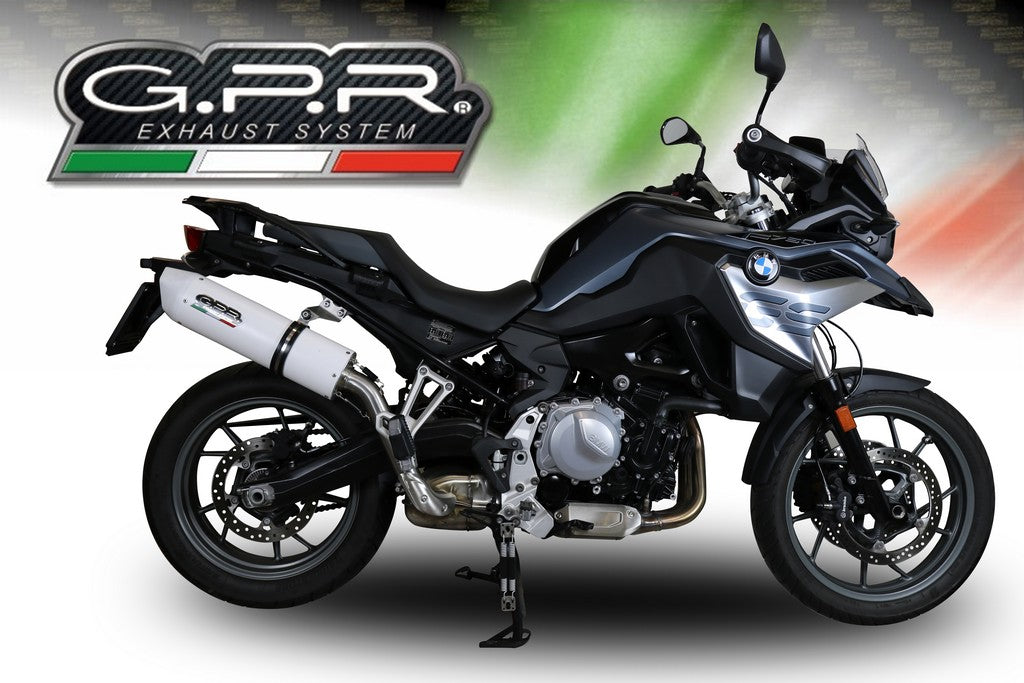 GPR BMW F750GS Slip-on Exhaust "Albus Evo 4" (EU homologated) – Accessories in the 2WheelsHero Motorcycle Aftermarket Accessories and Parts Online Shop