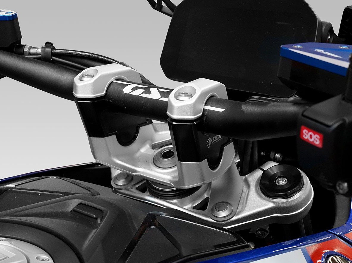 BRM06 - DBK BMW R1300GS (2024+) Handlebar Risers Kit – Accessories in the Motoraider Motorcycle Aftermarket Accessories and Parts Online Shop