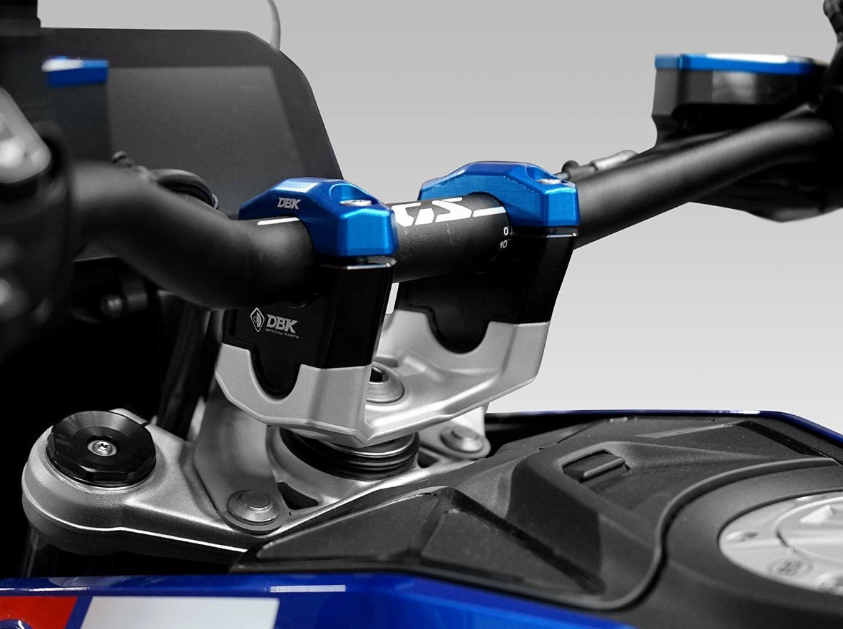 BRM06 - DBK BMW R1300GS (2024+) Handlebar Risers Kit – Accessories in the Motoraider Motorcycle Aftermarket Accessories and Parts Online Shop