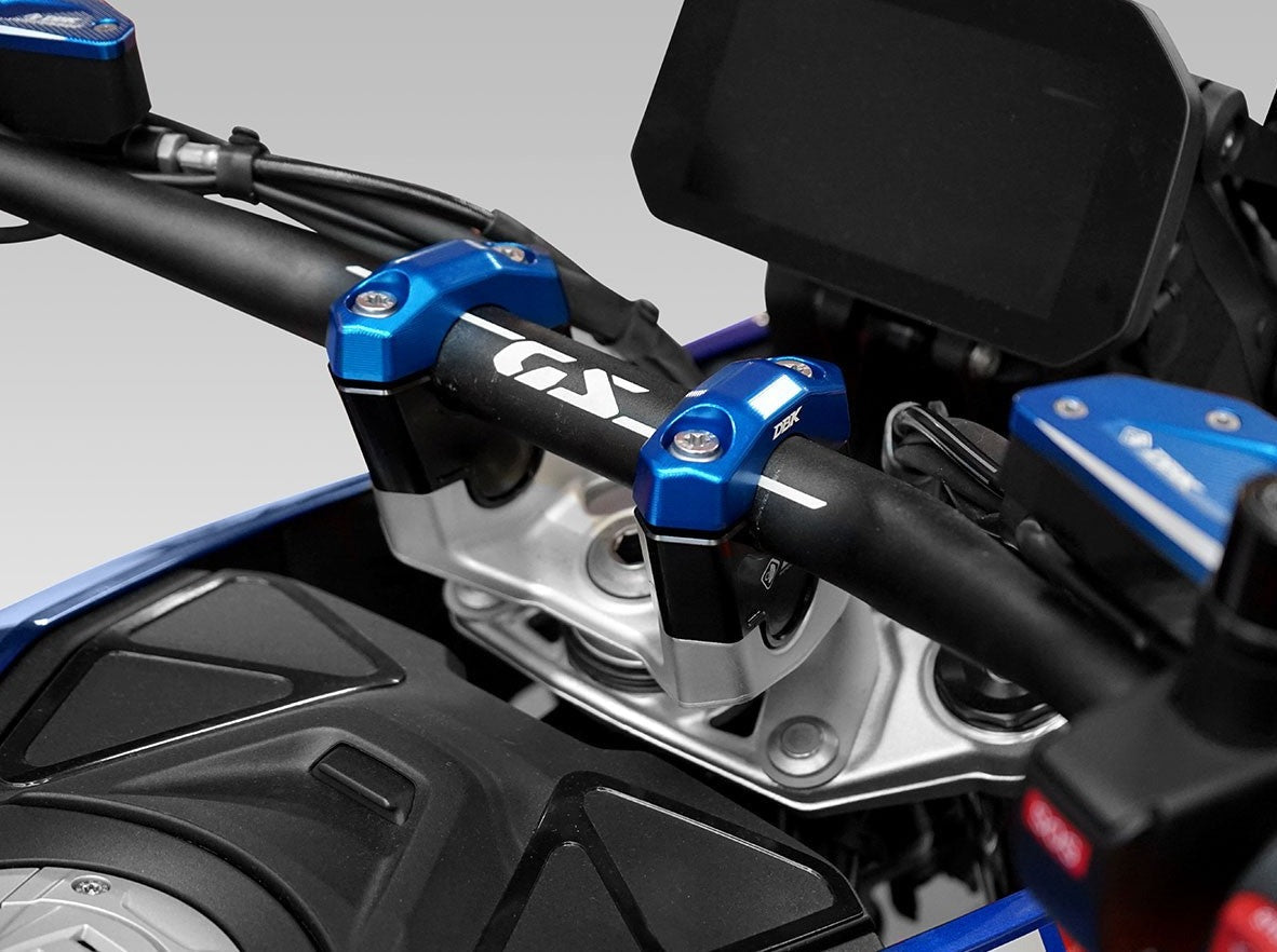 BRM06 - DBK BMW R1300GS (2024+) Handlebar Risers Kit – Accessories in the Motoraider Motorcycle Aftermarket Accessories and Parts Online Shop