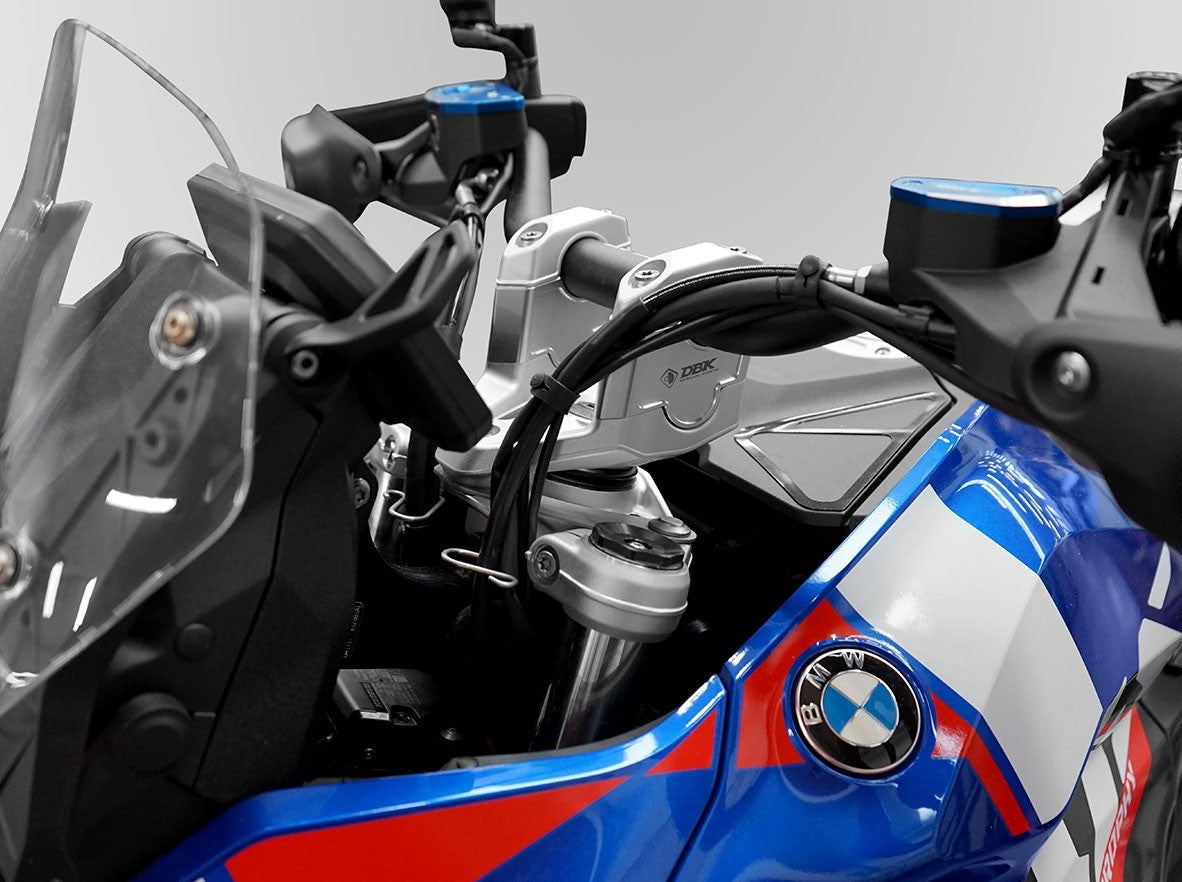 BRM06 - DBK BMW R1300GS (2024+) Handlebar Risers Kit – Accessories in the Motoraider Motorcycle Aftermarket Accessories and Parts Online Shop