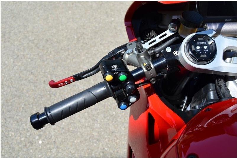 BSRA53V4 - DUCABIKE Ducati Panigale V4 / V2 MotoGP Adjustable Handlebar (Ø 53 mm; off set 15 mm.) – Accessories in the Motoraider Motorcycle Aftermarket Accessories and Parts Online Shop