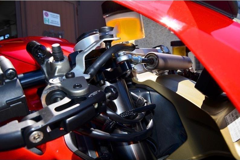 BSRA53V4 - DUCABIKE Ducati Panigale V4 / V2 MotoGP Adjustable Handlebar (Ø 53 mm; off set 15 mm.) – Accessories in the Motoraider Motorcycle Aftermarket Accessories and Parts Online Shop