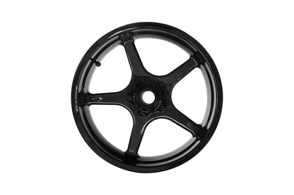 BST Ducati Scrambler Carbon Wheels Set "Twin TEK" (5 straight spokes, black hubs, front & conventional rear) – Accessories in the Motoraider Motorcycle Aftermarket Accessories and Parts Online Shop
