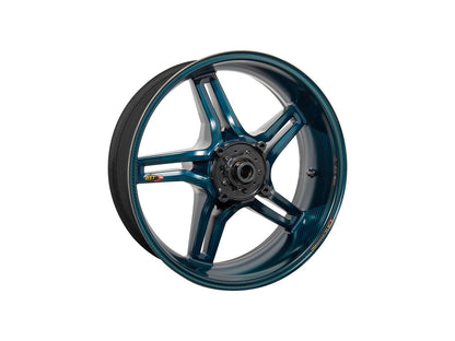 BST Ducati Monster 821 Carbon Wheel "Rapid TEK" (offset rear, 5 slanted spokes, black hubs) – Accessories in the Motoraider Motorcycle Aftermarket Accessories and Parts Online Shop