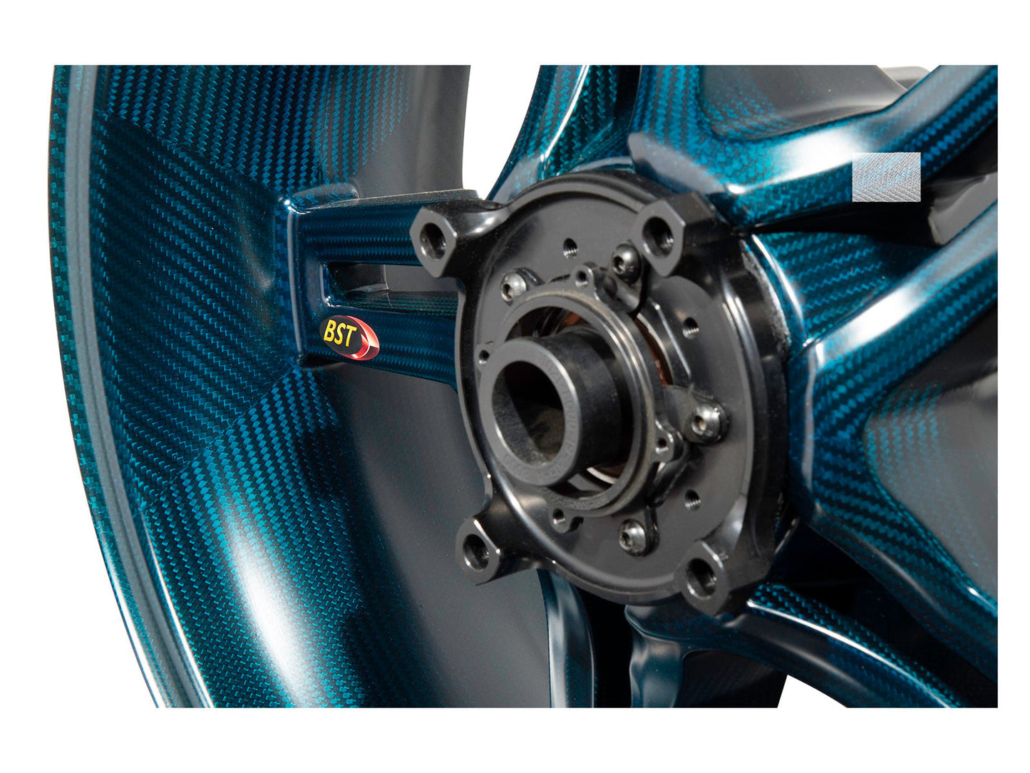 BST MV Agusta Brutale 1078 / 990R (10/11) Carbon Wheel "Rapid TEK" (offset rear, 5 slanted spokes, black hubs) – Accessories in the Motoraider Motorcycle Aftermarket Accessories and Parts Online Shop