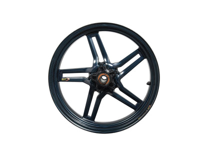 BST Ducati Panigale 899 / 959 Carbon Wheel "Rapid TEK" (front, 5 slanted spokes, black hubs) – Accessories in the Motoraider Motorcycle Aftermarket Accessories and Parts Online Shop