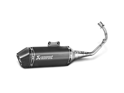 AKRAPOVIC S-VE125R2-HZBL Vespa Primavera 150ie 3V (2020+) Exhaust System "Racing Line" (SS) – Accessories in the 2WheelsHero Motorcycle Aftermarket Accessories and Parts Online Shop