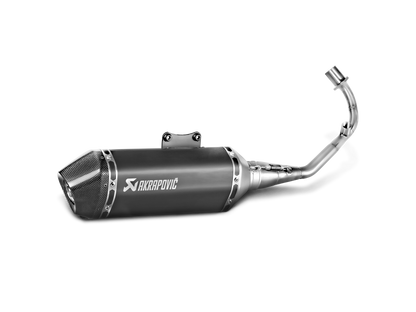 AKRAPOVIC S-VE125R2-HZBL Vespa Primavera 125ie 3V (2020+) Exhaust System "Racing Line" (SS) – Accessories in the 2WheelsHero Motorcycle Aftermarket Accessories and Parts Online Shop