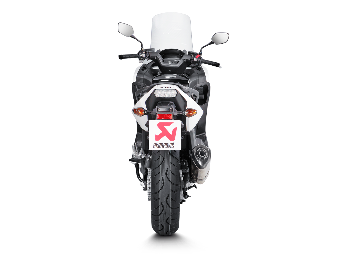 AKRAPOVIC S-H7SO2-HRT Honda NC700 / NC750 (2020+) Slip-On Exhaust (titanium) – Accessories in the 2WheelsHero Motorcycle Aftermarket Accessories and Parts Online Shop
