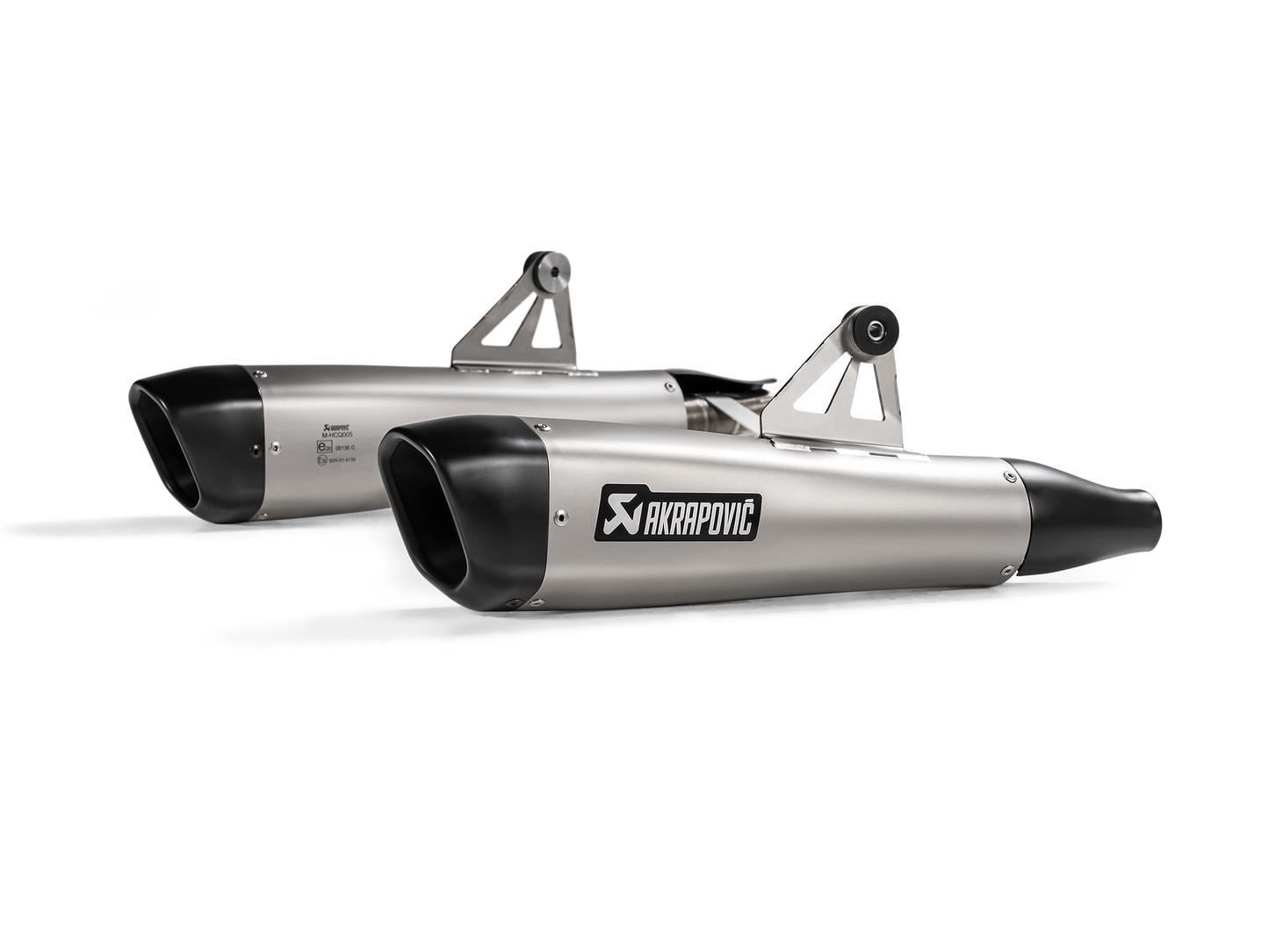 AKRAPOVIC S-T12SO4-HCQT Triumph Bonneville T100 (2020+) Slip-On Exhaust (titanium) – Accessories in the 2WheelsHero Motorcycle Aftermarket Accessories and Parts Online Shop