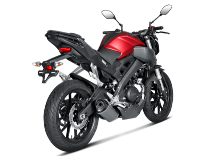 AKRAPOVIC S-Y125R4-HRT Yamaha MT-125 / YZF-R125 (2019+) Exhaust System "Racing Line" (titanium) – Accessories in the 2WheelsHero Motorcycle Aftermarket Accessories and Parts Online Shop