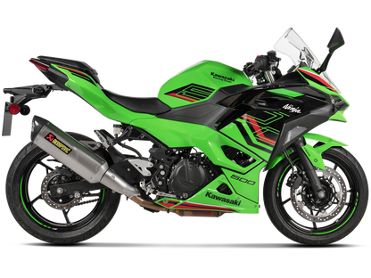 AKRAPOVIC S-K5SO1-HRT Kawasaki Ninja 500 / Z500 (2024+) Slip-on Exhaust (titanium) – Accessories in the 2WheelsHero Motorcycle Aftermarket Accessories and Parts Online Shop