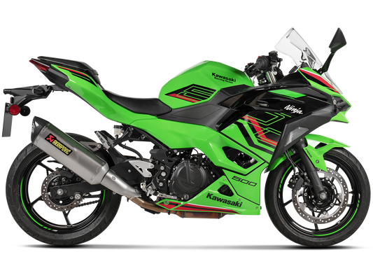 AKRAPOVIC S-K5SO1-HRT Kawasaki Ninja 500 / Z500 (2024+) Slip-on Exhaust (titanium) – Accessories in the 2WheelsHero Motorcycle Aftermarket Accessories and Parts Online Shop